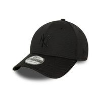 New Era Adult's 39Thirty Stretch Mesh MLB New York Yankees Baseball Cap Hat Black Size Large/Extra Large