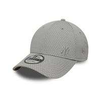 New Era Adult's 39Thirty Stretch Mesh MLB New York Yankees Baseball Cap Hat Grey Size Small/Medium