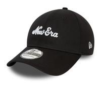 New Era 39Thirty Stretch Cap - BRAND SCRIPT black - M/L