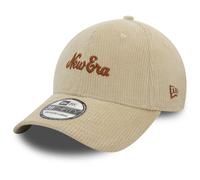 New Era 39Thirty Stretch Cap - CORD Brand Script stone beige