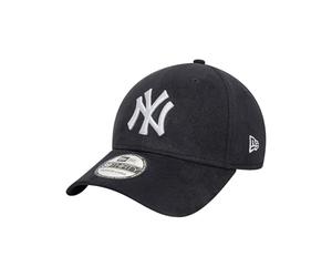 New Era 39Thirty Stretch Cap - Faux Suede New York Yankees - M/L Navy