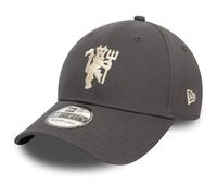 New Era 39Thirty Stretch Cap - Manchester United Charcoal - S/M