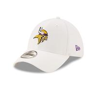 New Era 39Thirty Stretch Cap - NFL Minnesota Vikings White - L/XL