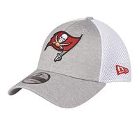 New Era 39Thirty Stretch Cap - NFL Tampa Bay Buccaneers - S/M White
