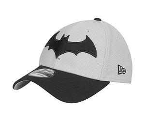 New Era 39Thirty Stretch Diamond Tech Cap - Batman - M/L Grey