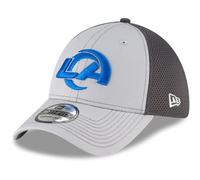New Era 39Thirty Stretch Mesh Cap - Los Angeles Rams - L/XL Grey