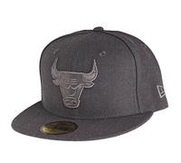 New Era 59Fifty Cap - Graphite Chicago Bulls Grey - 7 5/8