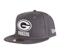 New Era 59Fifty Cap - GRAPHITE Green Bay Packers grey