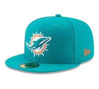 New Era 59Fifty Cap - NFL ON Field Miami Dolphins - 7 1/8 Aqua
