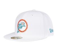 New Era 59Fifty Cap - NFL RETRO Miami Dolphins white