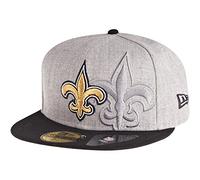 New Era 59Fifty Cap - SCREENING NFL New Orleans Saints - 7 1/2 Grey