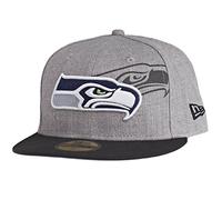 New Era 59Fifty Cap - SCREENING Seattle Seahawks gey - 7 1/8 Grey