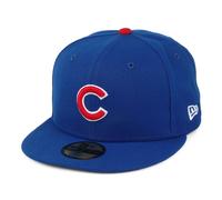 New Era 59FIFTY Chicago Cubs Baseball Cap - MLB On Field AC Perf - Blue