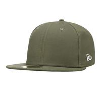 New Era 59Fifty Essential CapEra Men - Flat Brim Cap Baseball Fitted Closed Back, with Peak Winter Autumn Spring Summer All-Season - 7 1/2 (59,6 cm) Olive