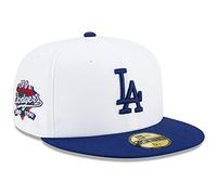 New Era 59Fifty Fitted Cap - 100th Anniversary LA Dodgers - 7 1/2 White