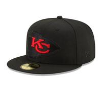 New Era 59Fifty Fitted Cap - Elements Kansas City Chiefs - 7 3/4 Black