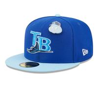 New Era 59Fifty Fitted Cap - Elements PIN Tampa Bay Rays - 7 5/8 Royal