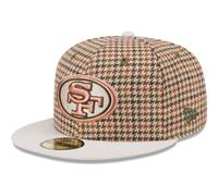 New Era 59Fifty Fitted Cap - HOUNDSTOOTH San Francisco 49ers - 7 1/8