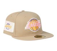 New Era 59Fifty Fitted Cap - Los Angeles Lakers camel beige