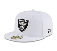New Era 59Fifty Fitted Cap - NFL Las Vegas Raiders - 7 7/8 White