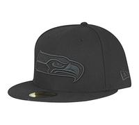New Era 59Fifty Fitted Cap - NFL Seattle Seahawks Black - 7 5/8