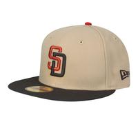 New Era 59Fifty Fitted Cap - San Diego Padres camel beige - 7 1/8