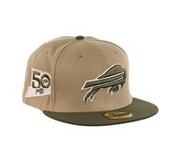 Buffalo Bills NFL Cap New Era Olive Logo Fitted Hat - New
