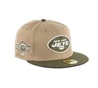 New Era 59Fifty Fitted Cap - SIDEPATCH New York Jets Camel - 7 7/8