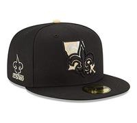 New Era 59Fifty Fitted Cap - State New Orleans Saints - 7 1/8