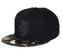 New Era 59Fifty Fitted Cap - Wood CAMO Oakland Raiders - 7 3/8