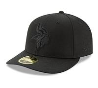 New Era 59Fifty Low Profile Cap - Minnesota Vikings Black - 7 1/4