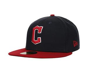 New Era 59Fifty MLB Ac Perf Emea Guardians CapEra Men - Fitted Cap Baseball Flat Brim Closed Back, with Peak Autumn Summer Spring Winter All-Season - 7 3/8 (58,7 cm) Navy
