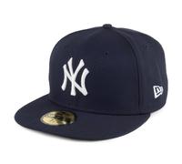 New Era Mens Vy 59fifty York Yankees Brand-embroidered Woven Baseball Cap 7 5/8