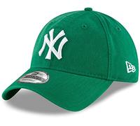 New Era MLB Khaki Core Classic 9TWENTY Adjustable Hat Cap One Size Fits All, New York Yankees Green, One size