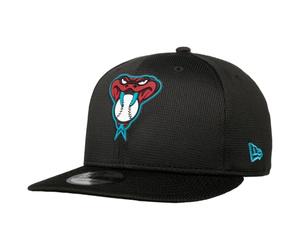 New Era 9Fifty Clubhouse Diamondbacks CapEra Men - Flat Brim Cap Baseball Snapback, with Peak All-Season Spring Summer Autumn Winter - One Size Black