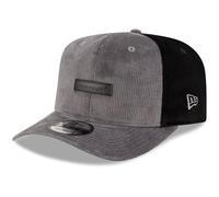 New Era 9Fifty Curved Snapback Cap - Cord McLaren Automotive - S/M Charcoal