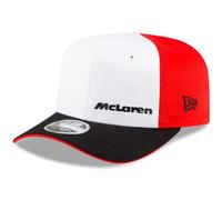 New Era 9Fifty Curved Snapback Cap - McLaren F1 Monaco - M/L White