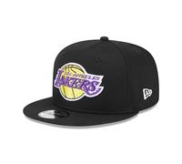New Era 9FIFTY L.A. Lakers Snapback Cap - NBA Metallic Arch - Black M-L