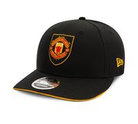 NEW ERA 9FIFTY MANCHESTER UNITED FC BASEBALL CAP.BLACK MAN U FOOTBALL HAT W24