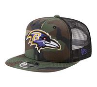New Era 9Fifty Mesh Snapback Cap Baltimore Ravens Wood camo