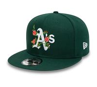 New Era 9Fifty Snapback Cap - BLOOM Oakland Athletics Celtic Green