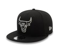New Era Metallic Outline 9Fifty NBA Chicago Bulls Cap black grey - S-M