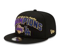 New Era 9Fifty Snapback Cap CHAMPS 2020 LA Lakers & Dodgers - One Size