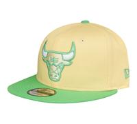 New Era 9Fifty Snapback Cap - Chicago Bulls soft yellow