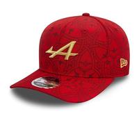 2024 Alpine Racing China Team Red 9FIFTY Original Fit Snapback Cap Adults Size: One Size Fits All Made By: New Era
