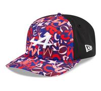 Alpine F1 Monaco 9Fifty Cap Pre Curve Cap Adults - Multicolour/Black
