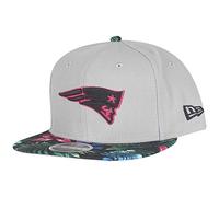 New Era 9Fifty Snapback Cap - Floral New England Patriots Grey