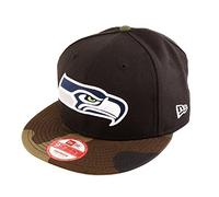 New Era 9Fifty Snapback Cap - Seattle Seahawks Black/camo