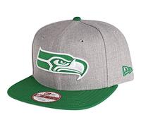 New Era 9Fifty Snapback Cap - Seattle Seahawks Grey/Celtic