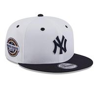 New Era 9Fifty Snapback Cap - SIDEPATCH New York Yankees - S/M White